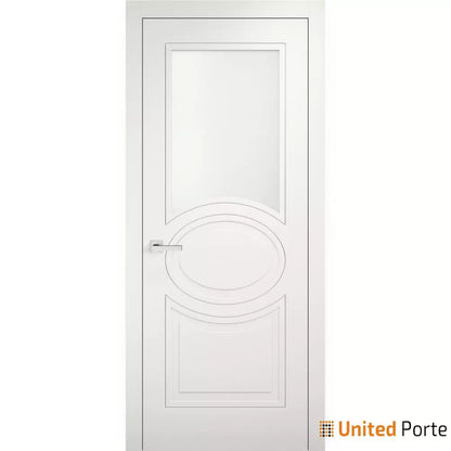 Solid French Door with Opaque Glass | Bathroom Bedroom Modern Doors | Buy Doors Online
