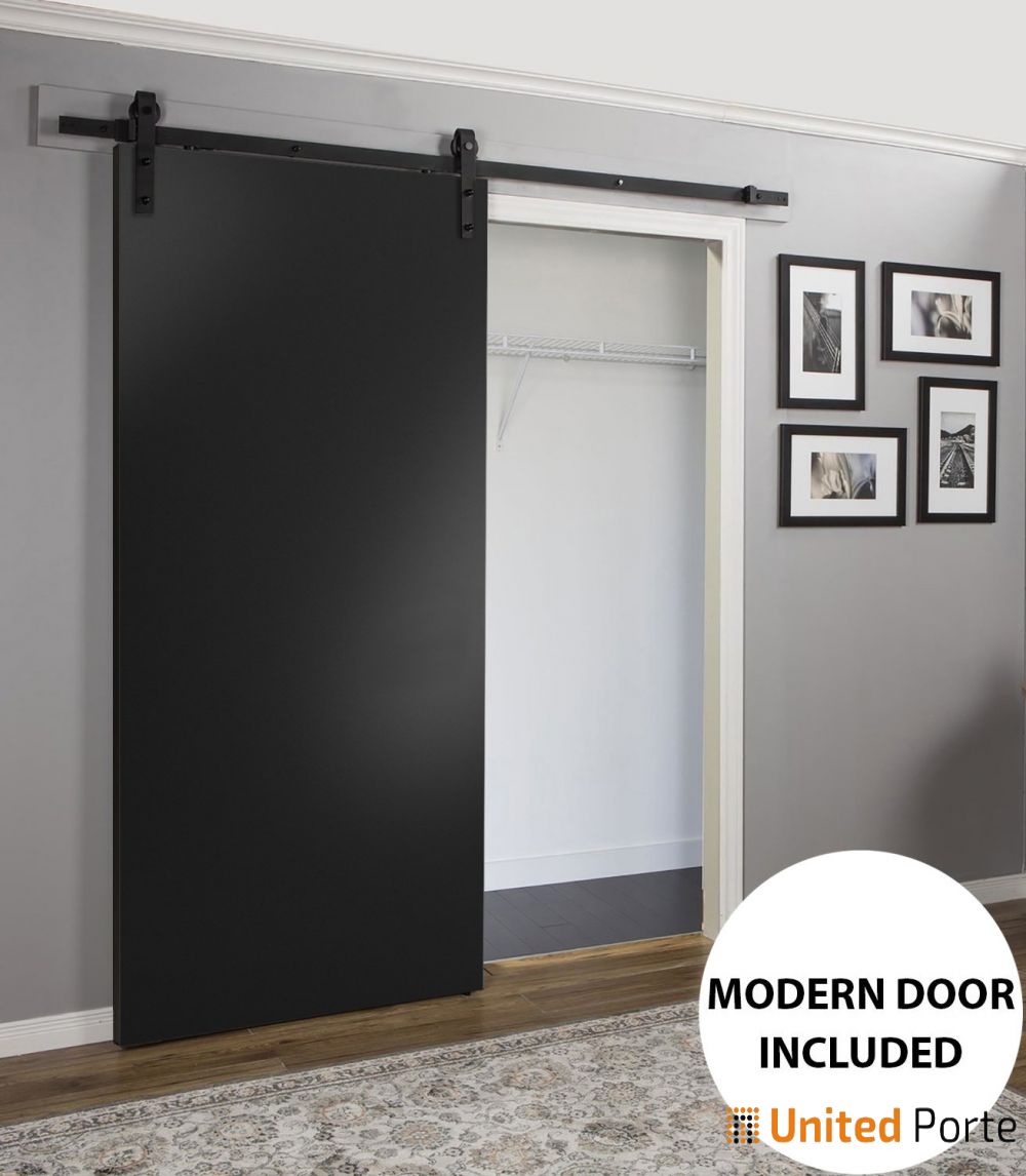 Sturdy Barn Door with Frames | Modern Solid Panel Interior Doors |  Buy Doors Online